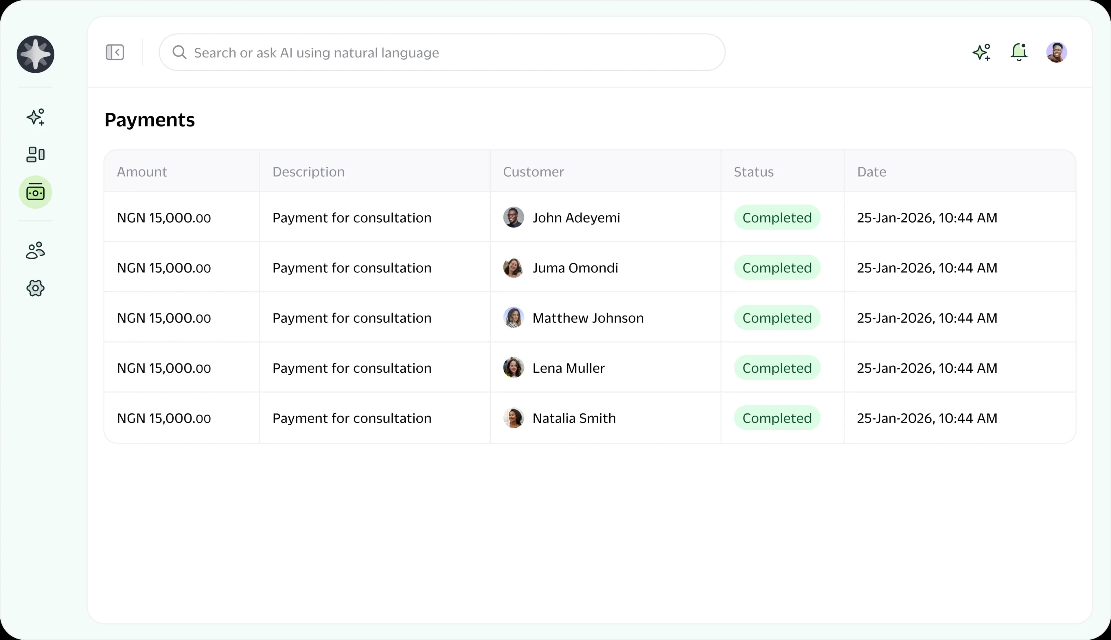 payments